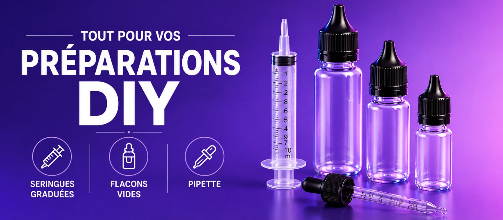 accessoires préparation eliquide DIY